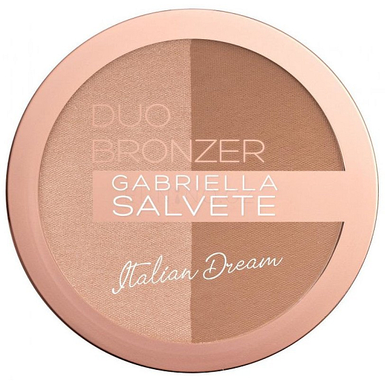 Gabriella Salvete Italian Dream Duo Bronze Bronzing and Brightening Powder 9 g