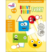 Ditipo Erasable notebook Colours and shapes 16 pages A4 215 x 275 mm, ages 3 - 5