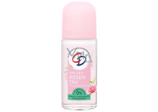 CD Rosentau - Pink flower and white tea antiperspirant deodorant roll-on for women 50 ml