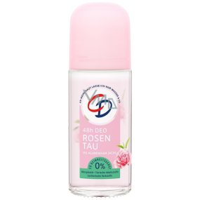 CD Rosentau - Pink flower and white tea antiperspirant deodorant roll-on for women 50 ml