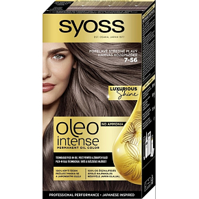 Syoss Oleo Intense Color ammonia-free hair dye 7-56 Ash medium blonde