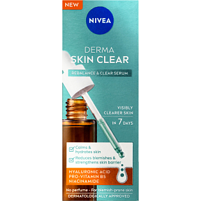 Nivea Derma Skin Clear Rebalance & Clear Serum 30ml