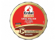 Erdal Shoe polish Brown in a box of 55 ml