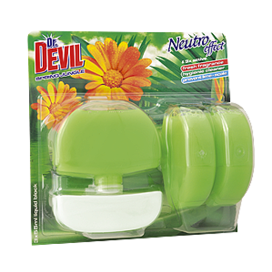 Dr. Devil Spring Jungle Neutro Effect WC Liquid Block 3 x 55 ml