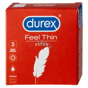 Durex Feel Ultra Thin ultra thin condom nominal width: 52 mm 3 pieces