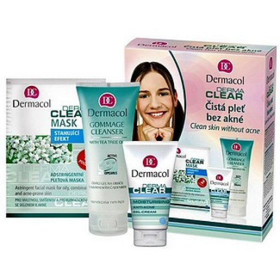 Dermacol DermaClear Clear Skin Without Acne, Cosmetic Set