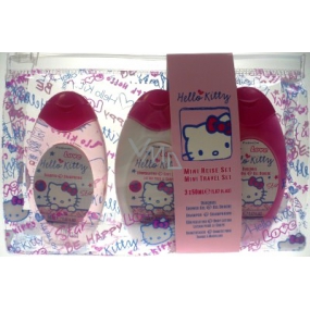Hello Kitty Shower Gel + Hair Shampoo + Body Lotion for Girls Gift Set