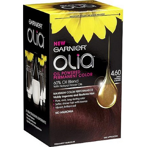Garnier Olia Ammonia Free Hair Color 4.6 Dark red