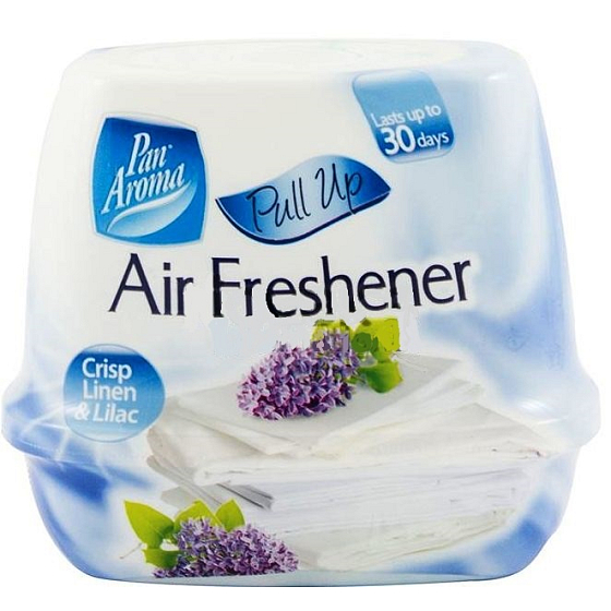 Mr. Aroma Pull Up Crisp Linen & Lilac gel air freshener 200 g