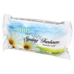 Rubis Spring Fresh toilet soap with the scent of flowers 100 g