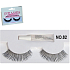 Face System False eyelashes No.82 1 pair + glue 1 g