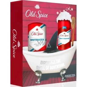 Old Spice White Water deodorant spray for men 125 ml + aftershave 100 ml, cosmetic set