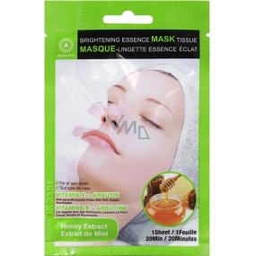 Absolute New York Brightening Essence Tissue Honey Extract Facial and Napkin 1 piece
