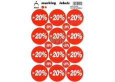 Arch Discount Labels -20% 252-R