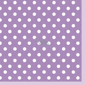 Maki Paper dessert napkins purple 3 ply 25 x 25 cm 20 pieces