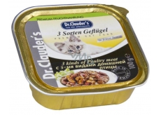 Dr. Clauders Poultry pieces - 3 types of meat in sauce 100 g