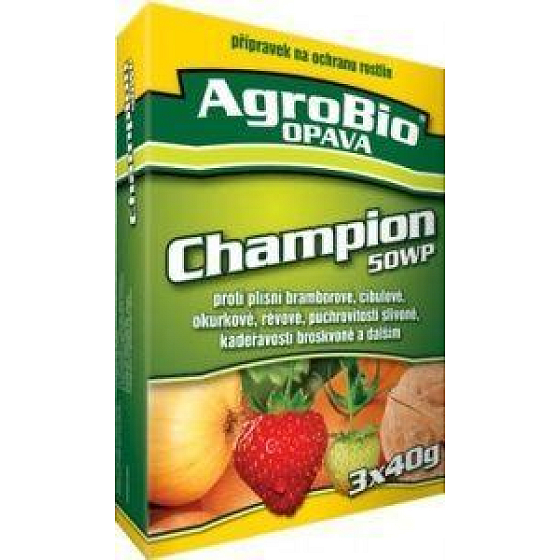 AgroBio Champion 50 WP plant protection product 3 x 40 g