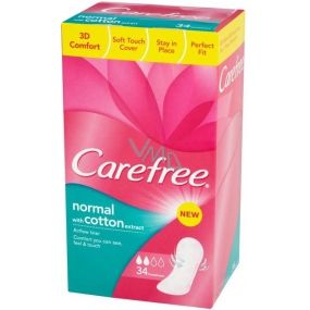 Carefree Normal with cotton extract 34 breathable briefs