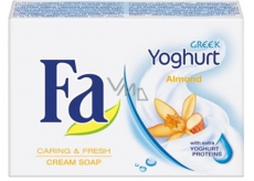 Fa Greek Yoghurt Almond toaletní mýdlo 90 g
