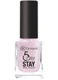 Dermacol 5 Day Stay Long-lasting nail polish 04 Nude Glam 11 ml