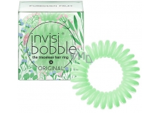 Invisibobble Original Secret Garden Forbidden Fruit Gumička do vlasů zelená spirálová 3 kusy