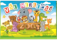 Nekupto Přání k narozeninám Vše nejlepší Zoo G46 3371 F