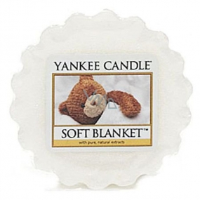 Yankee Candle Soft Blanket - A fine blanket fragrance wax for aroma lamp 22 g