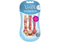Gillette Venus Treasures Design Edition Orange orange shirts for women 3 pieces