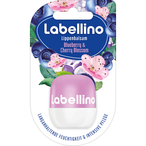 Labello Labellino Blueberry & Cherry Blossom Nourishing Lip Balm 7 g