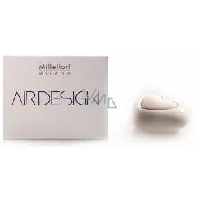 Millefiori Milano Air Design Diffuser Container for Scenting Fragrance Using Porous White Heart Top