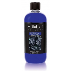 Millefiori Milano Natural Berry Delight - Fruit Delight Diffuser refill for incense stalks 500 ml