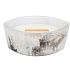 WoodWick Honey Tabac - Artisan honey tobacco scented candle with wooden wide wick and glass ship lid 453 g