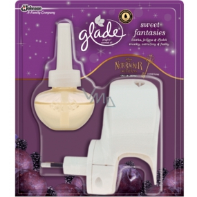 Glade Sweet Fantasies - Plum and juicy blackberry electric shaver with liquid filling 20 ml