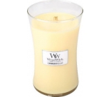 WoodWick Lemongrass & Lily - Lemongrass and Lily Scented Candle with Wood Wick and Glass Lid Large 609.5 g