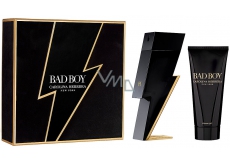 Carolina Herrera Bad Boy EdT 100 ml men's eau de toilette + 100 ml shower gel, gift set