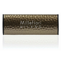 Millefiori Milano Icon Sandalo Bergamotto - Sandalwood and Bergamot car fragrance Metal Shades brown smells up to 2 months 47 g