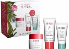 Clarins MyClarins Loyalty VP Re-Boost Moisturizing Cream 50 ml + Re-Move Cleansing Gel 30 ml + Re-Charge Relaxing Night Mask 15 ml, cosmetic set