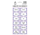 Arch Lavender spice stickers - Lentils 11 x 23,5 cm 0414 SK