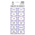 Arch Stickers for Spice Jars Lavender - Lentils 11 x 23.5 cm 0414 SK