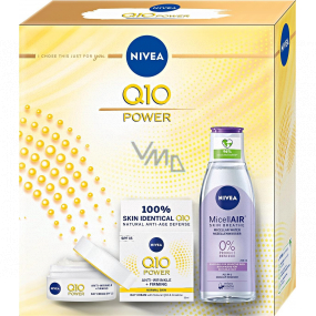 Nivea Face Q10 Power day cream 50 ml + micellar water 200 ml, cosmetic set