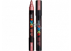 Posca Universal Acrylic Marker 1,8 - 2,5 mm Metallic Red PC-5M