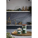 WoodWick Mint Leaves & Oak scented candle with wooden wick and lid glass large 609,5 g