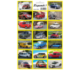 Arch Sticker Decoration Legends 1 Legendary Cars Mini Cooper 17 x 24,5 cm