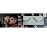 EyelaShes Artificial eyelashes with glue 006 Black 1 pair