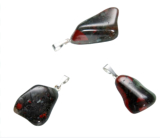 Heliotrope JAR Troml pendant natural stone, 2,2 - 3 cm 1 piece, stone of courage