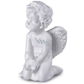 Emocio White plaster angel 62 x 105 mm 1 piece