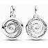 Charm Sterling Silver 925 Spiral - Mini Medallion, Pendant Bracelet Symbol