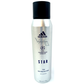 Adidas UEFA Champions League Star antiperspirant spray for men 150 ml