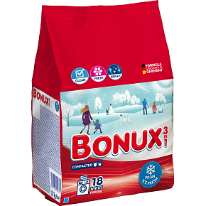 Bonux Laundry Powder White Polar Ice Fresh, 1.17 kg, 18 doses