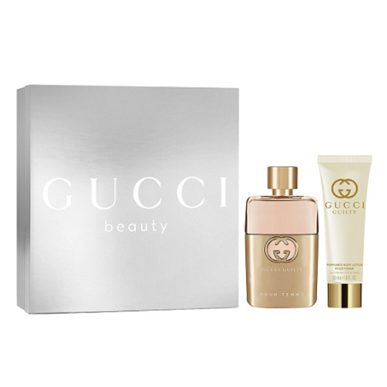 Gucci Guilty Pour Femme Eau de Parfum 50 ml + Body Lotion 50 ml, Gift Set for Women